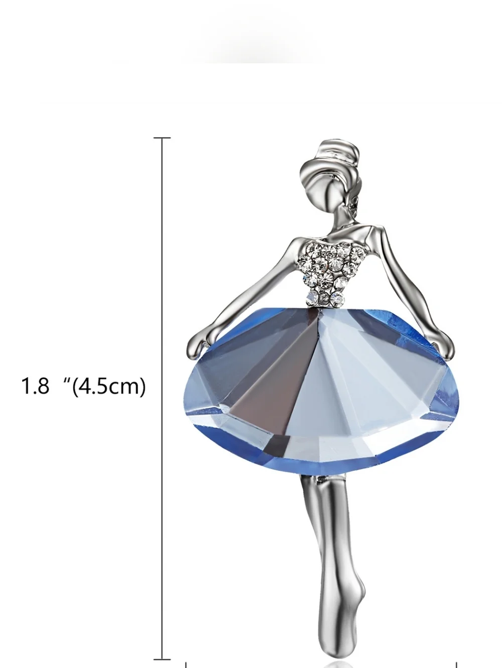 VQ Girl Brooch